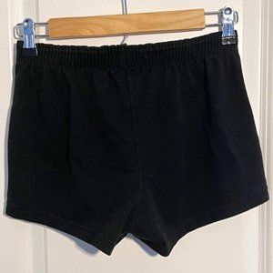 American Apparel Black Athletic Shorty Shorts Medium